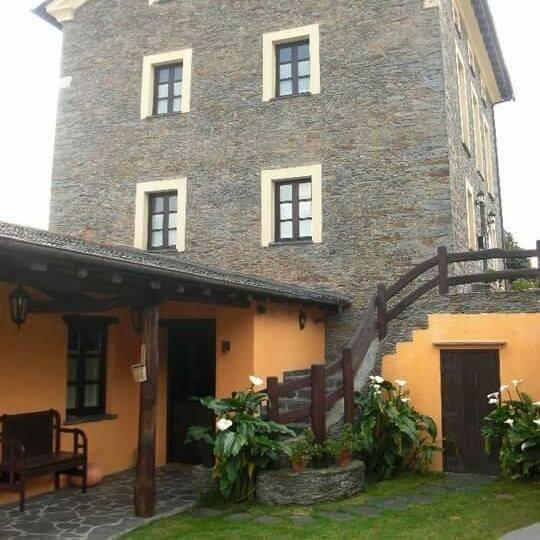 Гостевой дом Casa De Aldea El Conceyu Навия Экстерьер фото